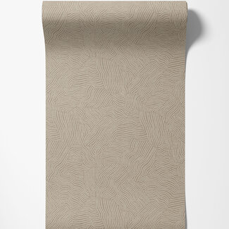 Dutch Wallcoverings Dutch Wallcoverings - FC Sahara- Tenere Taupe - 66012
