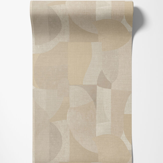 Dutch Wallcoverings Dutch Wallcoverings - FC Sahara- Dune Sand - Vliesbehang - 10m x 53cm - 66118