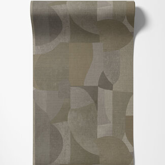 Dutch Wallcoverings Dutch Wallcoverings - FC Sahara- Dune Noir Mocha - 66119