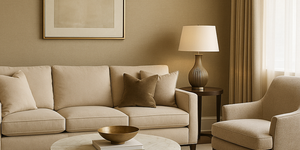 Natuurlijke kleuren in behang: zand, linnen en aardetinten