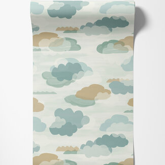 Dutch Wallcoverings Dutch Wallcoverings - Little Dreamers- Figari azuur - LD2009