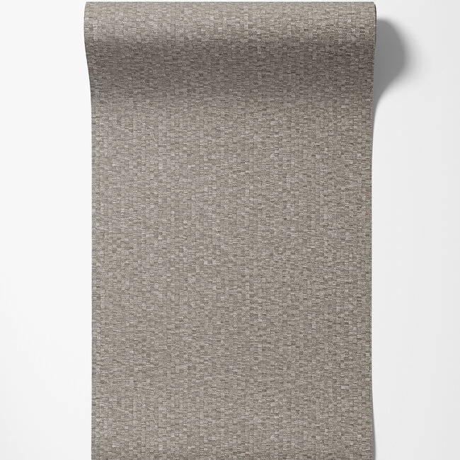 Dutch Wallcoverings Dutch Wallcoverings - Luxury Colors brick box grey - Vliesbehang - 10m x 53cm - LC522206