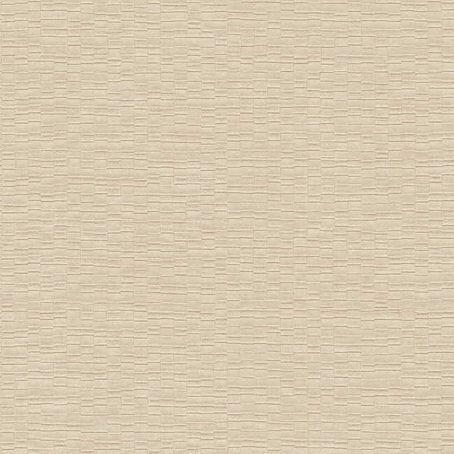 Dutch Wallcoverings Dutch Wallcoverings - Luxury Colors cobble brick beige - Vliesbehang - 10m x 53cm - LC522303