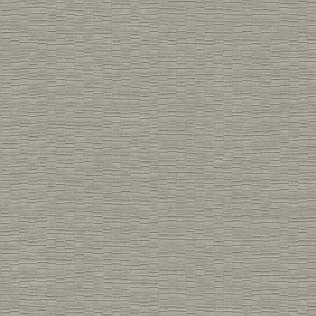 Dutch Wallcoverings Dutch Wallcoverings - Luxury Colors cobble brick taupe - Vliesbehang - 10m x 53cm - LC522305