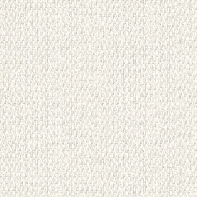 Dutch Wallcoverings Dutch Wallcoverings - Luxury Colors knotted twist white - Vliesbehang - 10m x 53cm - LC522501