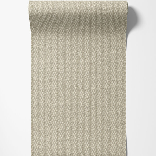 Dutch Wallcoverings Dutch Wallcoverings - Luxury Colors knotted twist grey - Vliesbehang - 10m x 53cm - LC522503