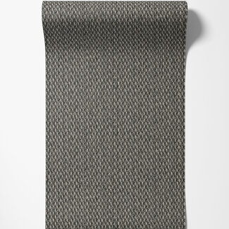 Dutch Wallcoverings Dutch Wallcoverings - Luxury Colors knotted twist black - LC522507