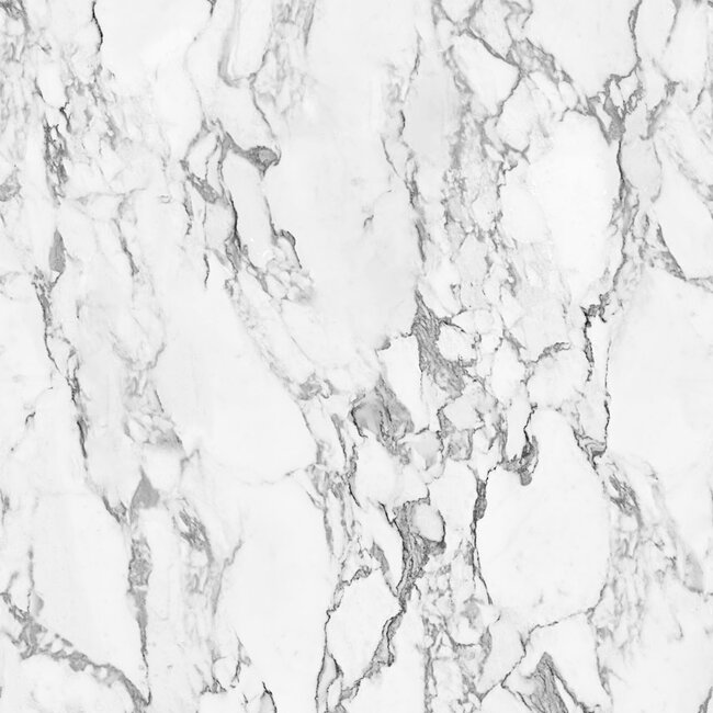 Dutch Wallcoverings Dutch Wallcoverings - Mural White Marble 159x280cm - Vliesbehang - 280cm x 159cm - A52501