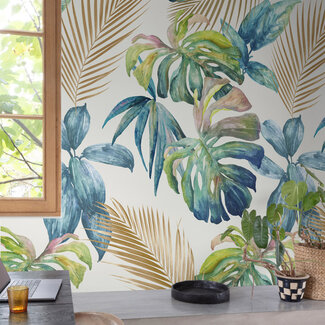 Dutch Wallcoverings Dutch Wallcoverings - Mural Wild Palms 159x280cm - A54501
