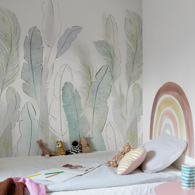 Dutch Wallcoverings Dutch Wallcoverings - Mural Scarlet 159x280cm - Vliesbehang - 280cm x 159cm - A73501