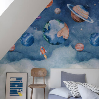 Dutch Wallcoverings Dutch Wallcoverings - Mural Roswell 159x280cm - A77201