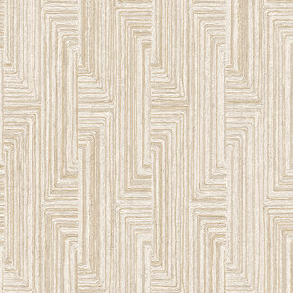 Dutch Wallcoverings Dutch Wallcoverings - Santa Fé Retro string Motif Beige - SA524012