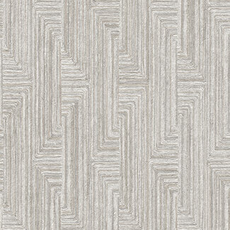 Dutch Wallcoverings Dutch Wallcoverings - Santa Fé Retro string Motif Grey - SA524013