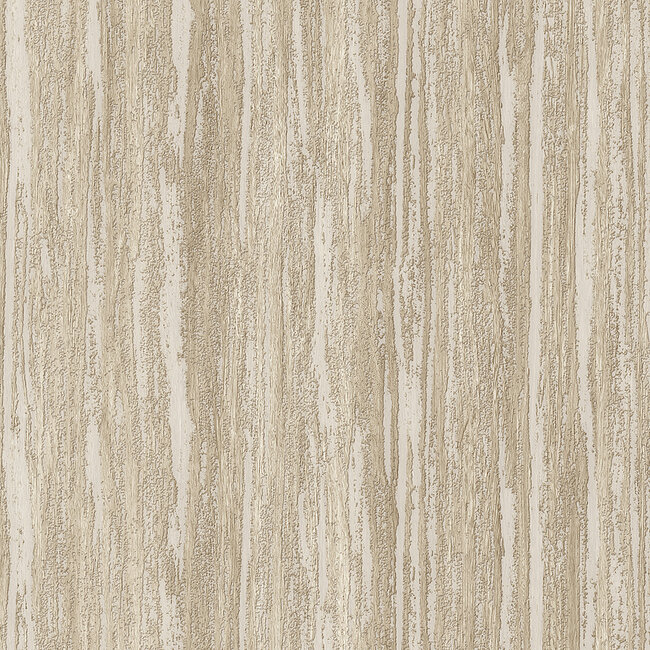 Dutch Wallcoverings Dutch Wallcoverings - Santa Fé Wood Grain Antique Gold - Vliesbehang - 10m x 53cm - SA524064