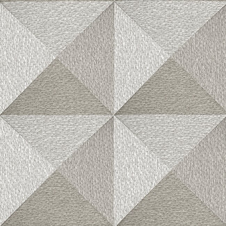 Dutch Wallcoverings Dutch Wallcoverings - Santa Fé Weaved Cube Taupe - SA524102
