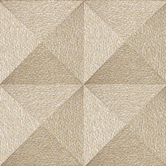 Dutch Wallcoverings Dutch Wallcoverings - Santa Fé Weaved Cube Beige - SA524103