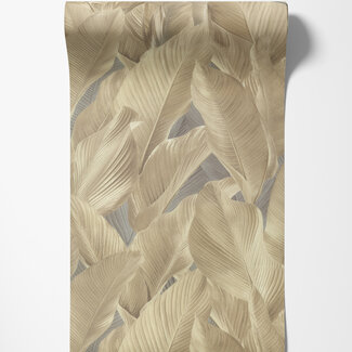 Dutch Wallcoverings Dutch Wallcoverings - Tahiti - Banya beige - 13303