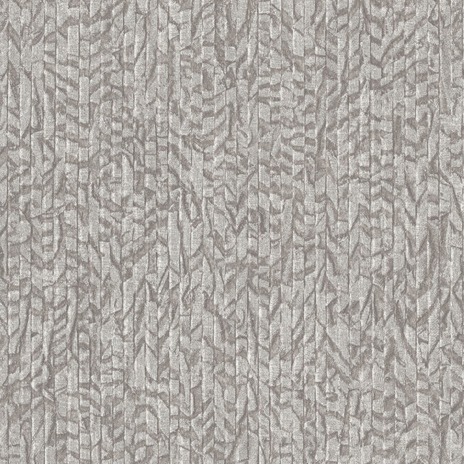 Dutch Wallcoverings Dutch Wallcoverings - Tahiti - Kapia greige - Vliesbehang - 10m x 53cm - 13312