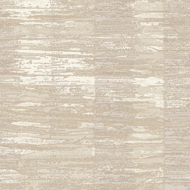 Dutch Wallcoverings Dutch Wallcoverings - Tahiti - Serenity beige - Vliesbehang - 10m x 53cm - 13326