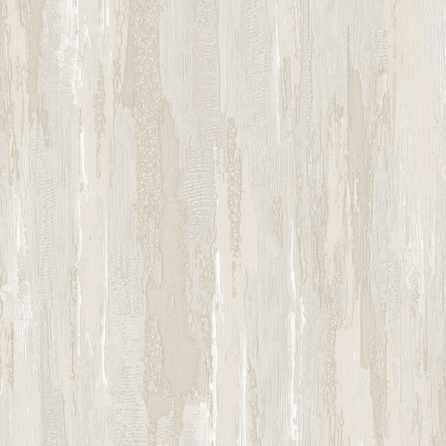 Dutch Wallcoverings Dutch Wallcoverings - Tahiti - Idylic creme - Vliesbehang - 10m x 53cm - 13351