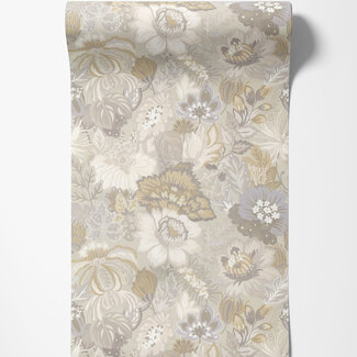 Dutch Wallcoverings Dutch Wallcoverings - Tahiti - Coccinella beige - 13359