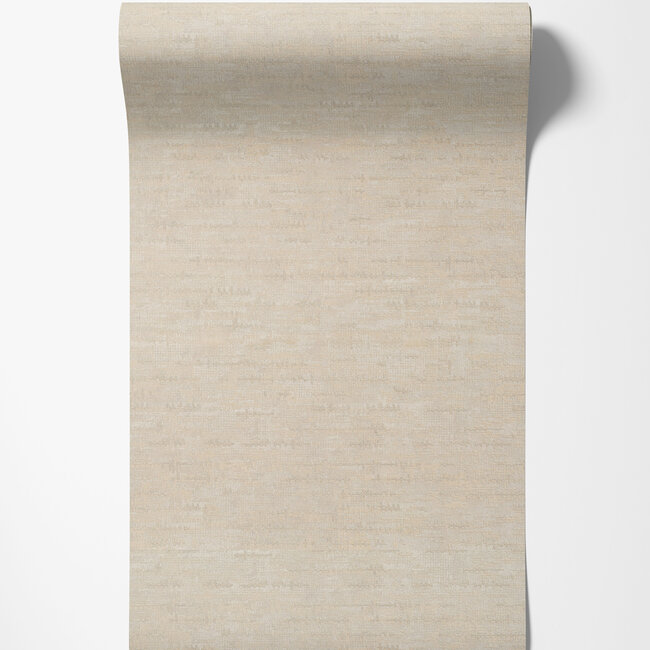 Dutch Wallcoverings Dutch Wallcoverings - Tahiti - Nebulous beige - Vliesbehang - 10m x 53cm - 13365