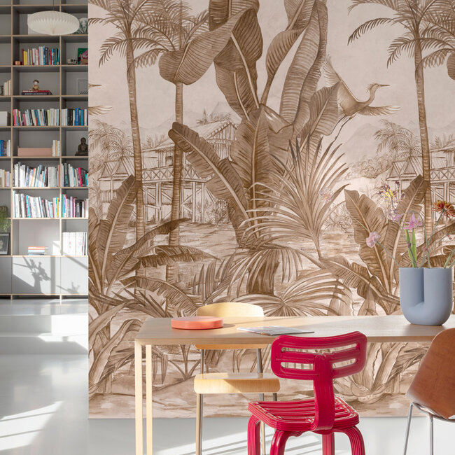Dutch Wallcoverings Dutch Wallcoverings - Mural Safari 159x280cm - Vliesbehang - 280cm x 159cm - A53501