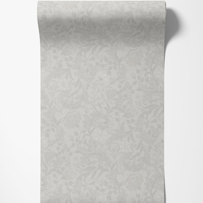 Dutch Wallcoverings Dutch Wallcoverings - FC Eleganza- Bilbury Dove - Vinyl op papier - 10m x 53cm - 36300