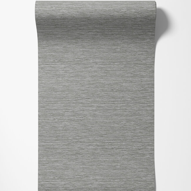 Dutch Wallcoverings Dutch Wallcoverings - FC Eleganza- Ondulato Grey - Vinyl op papier - 10m x 53cm - 36395