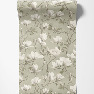 Dutch Wallcoverings Dutch Wallcoverings - FC Eleganza- Petalina Sage - 36401