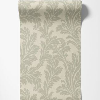 Dutch Wallcoverings Dutch Wallcoverings - FC Eleganza- Acanthus Sage/Cream - 36430