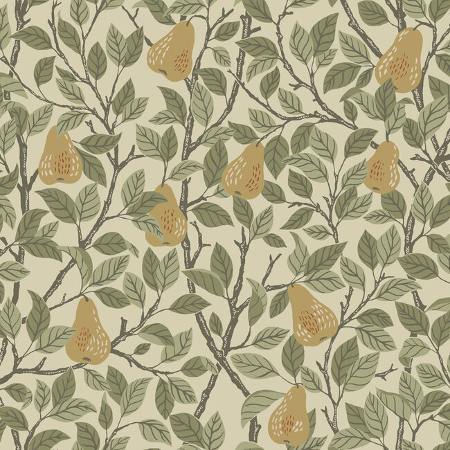 Dutch Wallcoverings Dutch Wallcoverings - FC Angas- Pirum Yellow - Vliesbehang - 10m x 53cm - 13102