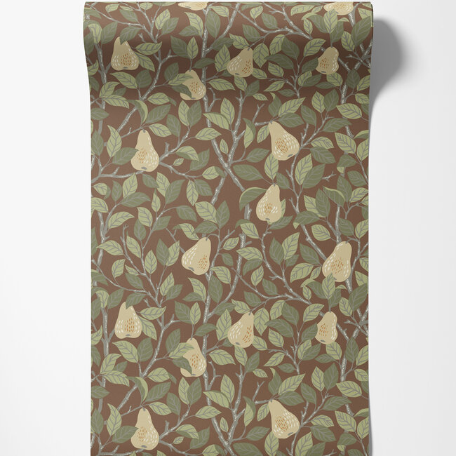 Dutch Wallcoverings Dutch Wallcoverings - FC Angas- Pirum Red - Vliesbehang - 10m x 53cm - 13103