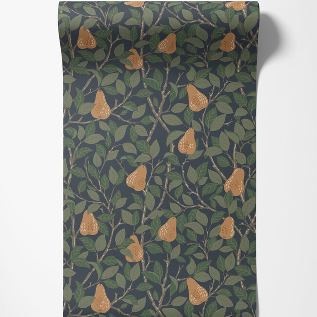 Dutch Wallcoverings Dutch Wallcoverings - FC Angas- Pirum Blue - Vliesbehang - 10m x 53cm - 13104