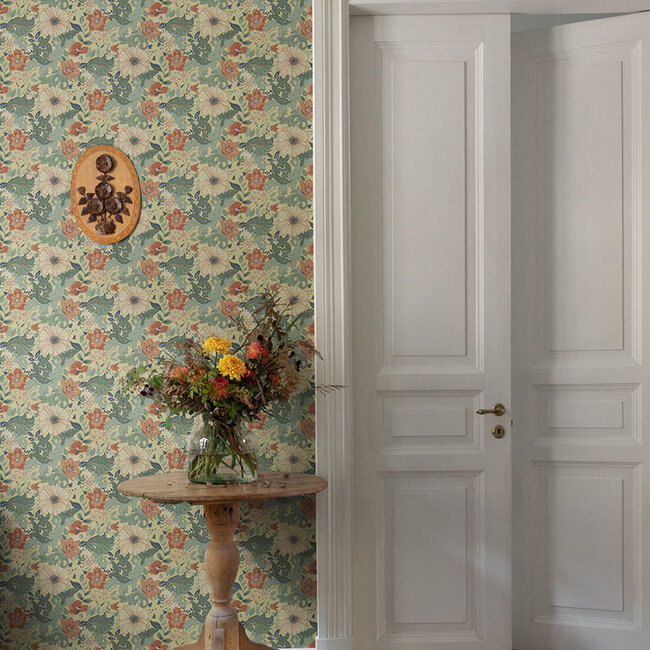 Dutch Wallcoverings Dutch Wallcoverings - FC Angas- Victor Yellow - Vliesbehang - 10m x 53cm - 13111