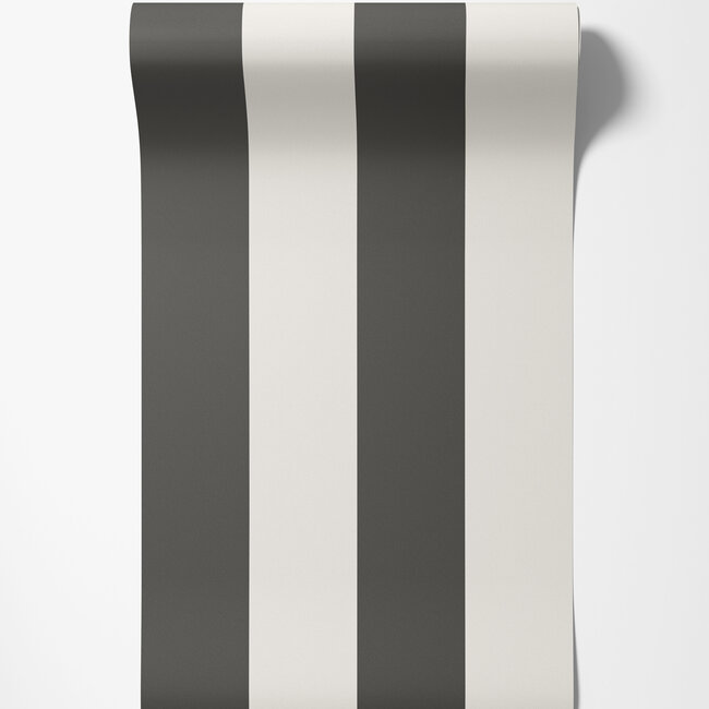 Dutch Wallcoverings Dutch Wallcoverings - FC Angas- Fredrik Black - Vliesbehang - 10m x 53cm - 13124