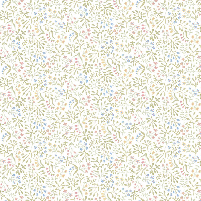 Dutch Wallcoverings Dutch Wallcoverings - FC Angas- Marie White - Vliesbehang - 10m x 53cm - 13130