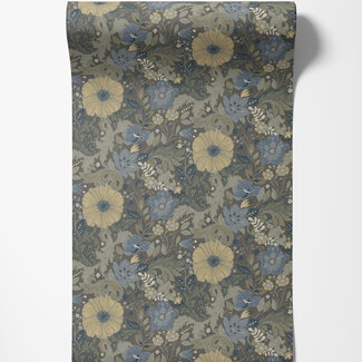 Dutch Wallcoverings Dutch Wallcoverings - FC Angas- Victor  Black - 13135