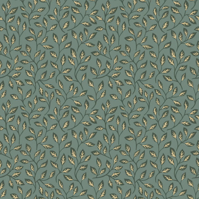 Dutch Wallcoverings Dutch Wallcoverings - FC Apelviken- Apelkvist Green - Vliesbehang - 10m x 53cm - 33020