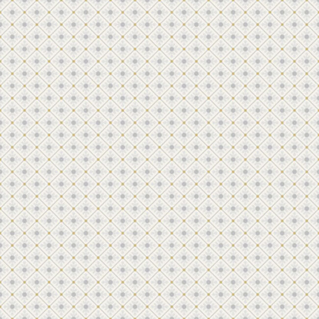 Dutch Wallcoverings Dutch Wallcoverings - FC Apelviken- Skärhamn White/grey  - Vliesbehang - 10m x 53cm - 33022