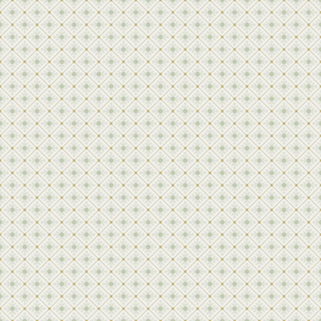 Dutch Wallcoverings Dutch Wallcoverings - FC Apelviken- Skärhamn Lightgreen - Vliesbehang - 10m x 53cm - 33025