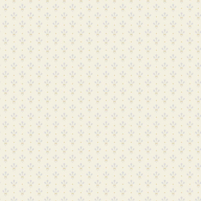 Dutch Wallcoverings Dutch Wallcoverings - FC Apelviken- Lilja White - Vliesbehang - 10m x 53cm - 33026