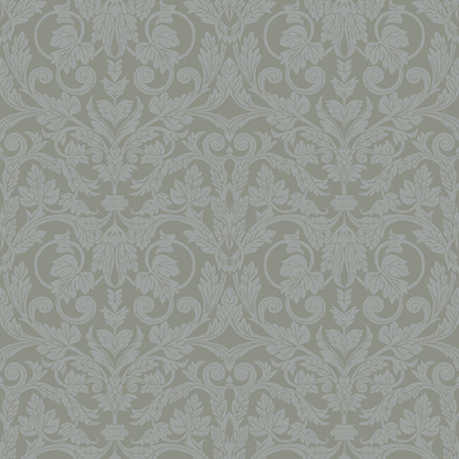 Dutch Wallcoverings Dutch Wallcoverings - FC Ekbacka- Rosali Grey - Vliesbehang - 10m x 53cm - 14006