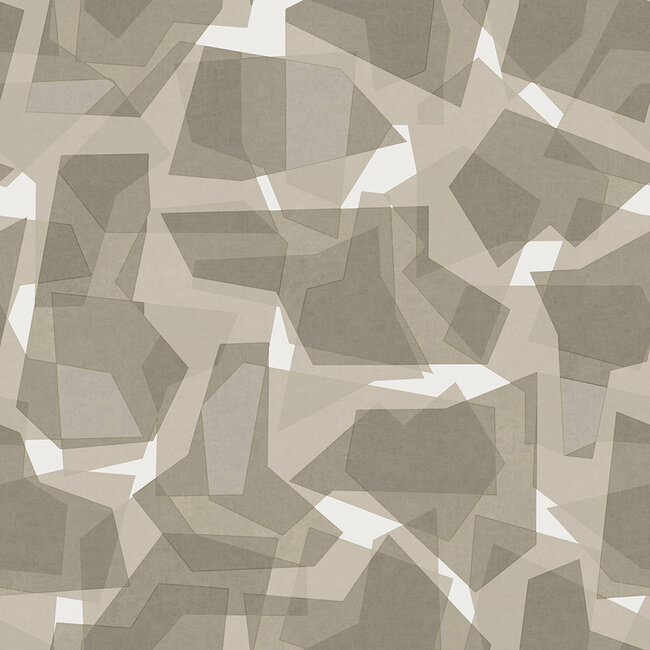Dutch Wallcoverings Dutch Wallcoverings - FC Elements- Camo Beige - Vliesbehang - 10m x 53cm - 11911