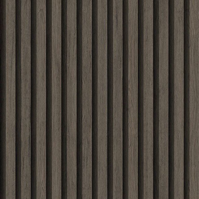 Dutch Wallcoverings Dutch Wallcoverings - FC Elements- Ribbvägg Dark - Vliesbehang - 10m x 53cm - 11936
