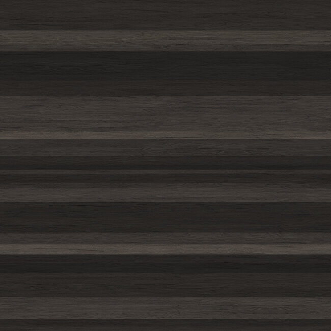 Dutch Wallcoverings Dutch Wallcoverings - FC Elements- mural Trävägg Black 2,7x1m - Vliesbehang - 2,7m x 100cm - ED11941