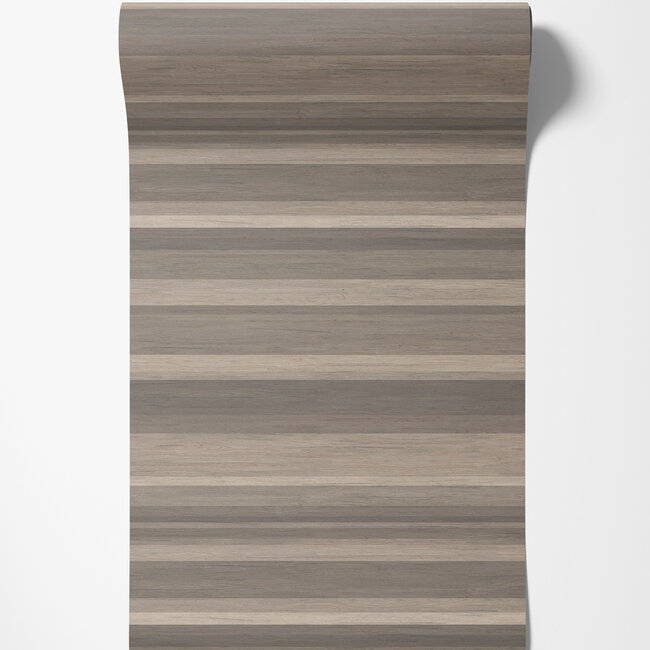 Dutch Wallcoverings Dutch Wallcoverings - FC Elements- mural Trävägg Light brown 2,7x1m - Vliesbehang - 2,7m x 100cm - ED11943