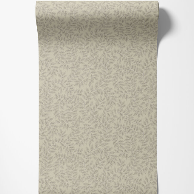 Dutch Wallcoverings Dutch Wallcoverings - FC Fagelsang- Lindlöv Camel - Vliesbehang - 10m x 53cm - 34018