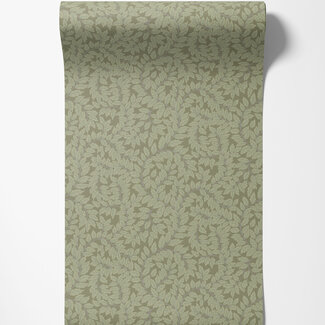 Dutch Wallcoverings Dutch Wallcoverings - FC Fagelsang- Lindlöv Dark green - 34020