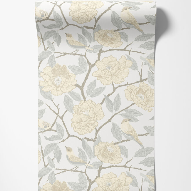 Dutch Wallcoverings Dutch Wallcoverings - FC Fagelsang- Bernadina Pastell - Vliesbehang - 10m x 53cm - 34022